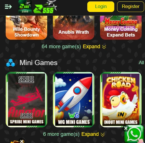 z555 game